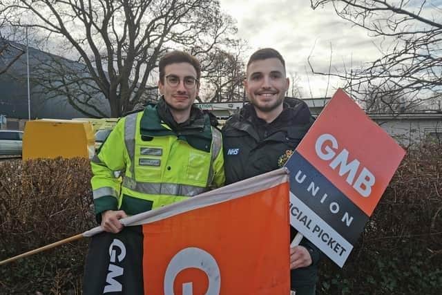 Andy Nially (left) and Tom Matthews (right) said how the NHS has deteriorated in the five years they have worked in the industry.