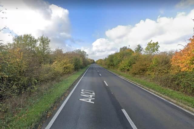 A427 between Corby and Harborough. Image: Google