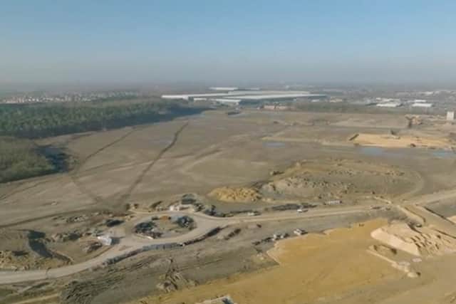 Magna Park is being built by investment firm GLP Europe after Mulberry gained planning permission and then sold the site