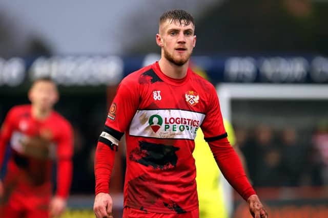 Connor Kennedy has left Kettering Town to sign for Peterborough Sports. Picture by Peter Short