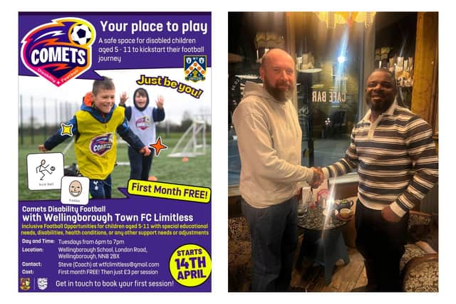The Wellingborough Town Comets initiative begins on April 14