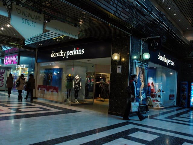 Dorothy Perkins in the Newlands centre, January 2009