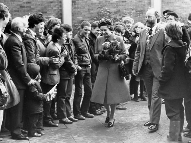 A Royal visit to Kettering and Corby for naming of Queen Elizabeth School