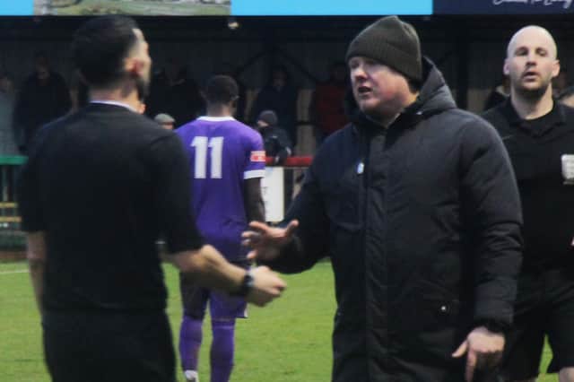 Corby Town boss Gary Setchell. Picture by David Tilley