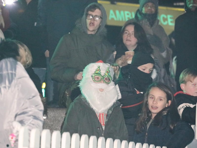 PICTURE SPECIAL: Kettering Christmas lights switch on event 2024