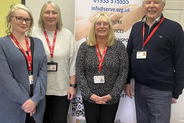 CEO Tony Gibbs with members of our care team.