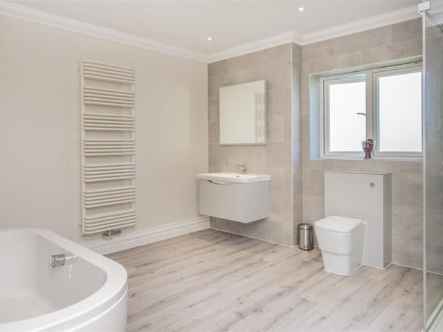 This 'barn style' new build home could be yours for a guide price of £1.15 million.