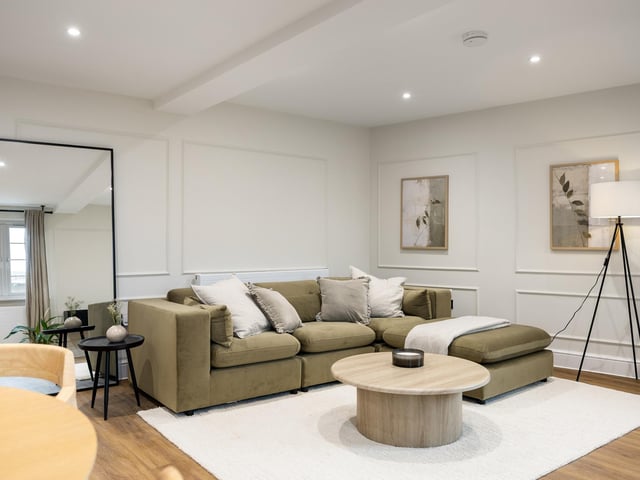 Inside one of the new luxury apartments