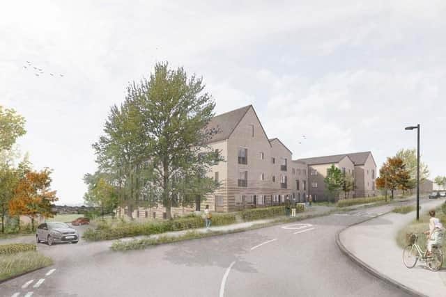 An artist's impression of the new development