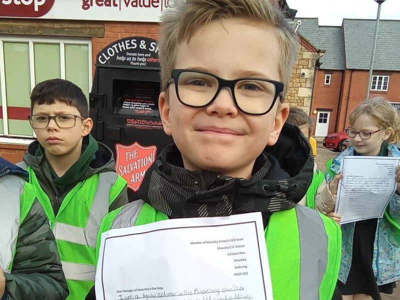 Teddy with his letter