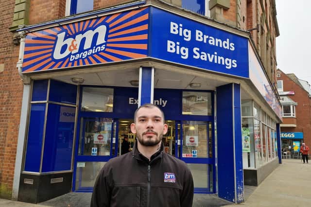 Charlie Lambert outside B&M in Kettering town centre /National World