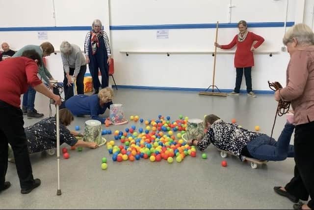 'H' in Golden Years' alphabet challenge is for 'human hungry hippos'