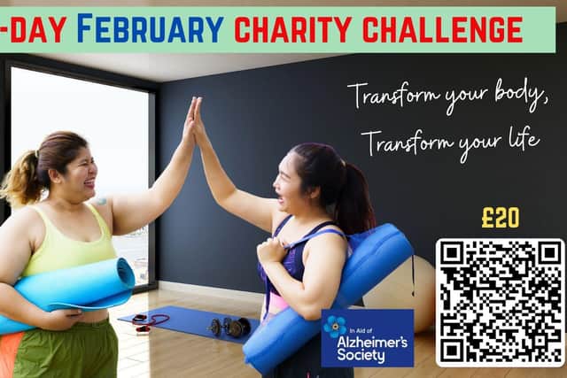Help Alzheimers UK with Get Fit Today