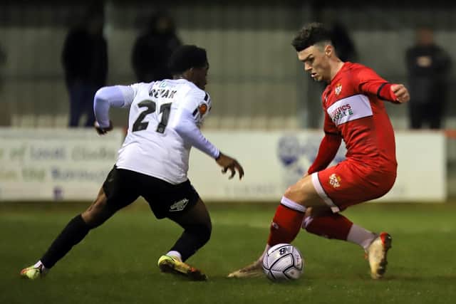 Connor Barrett has left Kettering Town. Picture by Peter Short