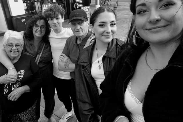 Mary and Alan with Lisa and grandchildren Joshua, Jessica and Zara