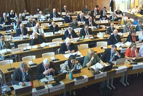 North Northants Council discussing the budget for 2023/24
