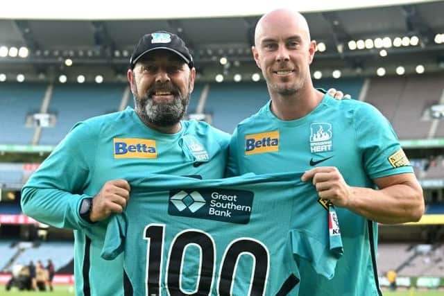 Chris Lynn will be reunited at Northants with his former Brisbane Heat head coach Darren Lehmann