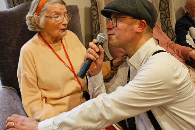 Valentine's Day Celebrations at Elm Bank Cre Home in Kettering.