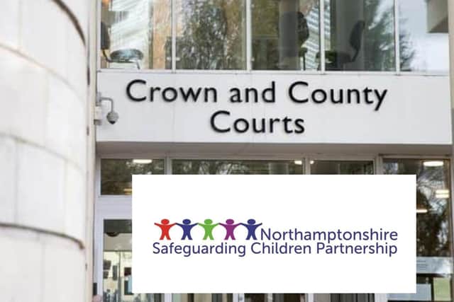 The child's mum was sentenced at Northampton Crown Court