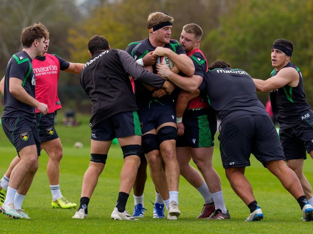 Alex Coles in the thick of it