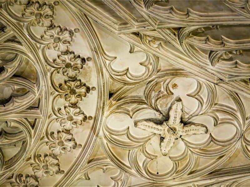 Heritage Ceiling at the Church of St John The Evangelist, Wicken