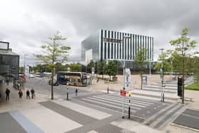 Corby Borough Council was based at Corby Cube