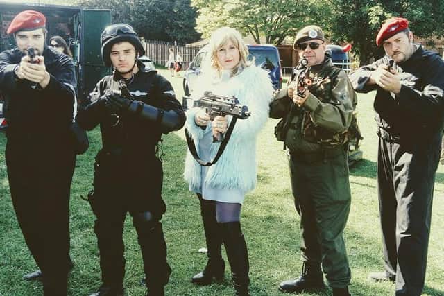 There will be lots of different cosplay costumes from TV shows and films
