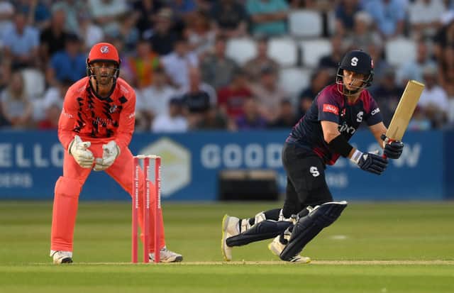 Ben Curran did the business for the Steelbacks against Lancashire
