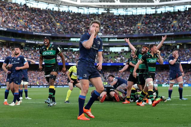 Saints beat Leinster in Dublin (photo by David Rogers/Getty Images)
