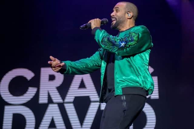 Craig David had been due to perform at Wicksteed Park