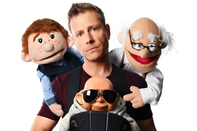 Paul Zerdin and his sponge family return to the stage
