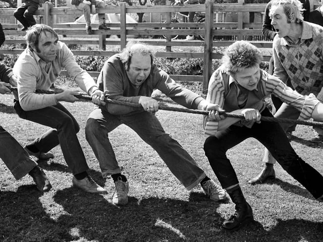 May Day fete at The Harlequin Pub Kettering 1982
