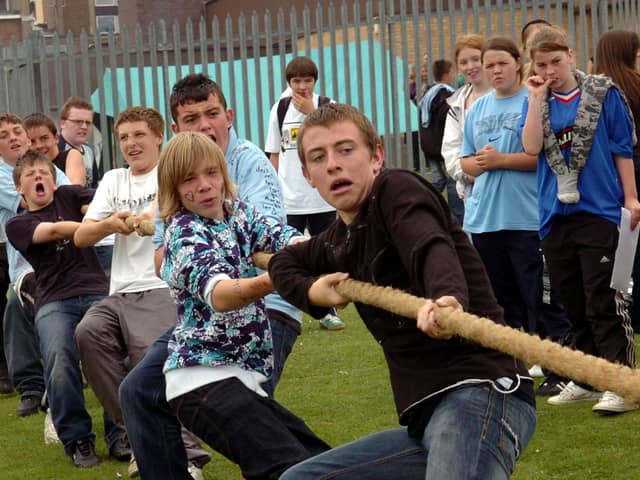 July 2008 saw a last day fun day and barbecue, including a tug of war competition