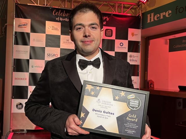Awarded gold was Deniz Gultes from Whittlebury Park Hotel & Spa.
