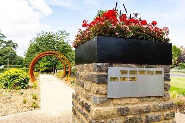 Memorial plaques have been incorporated into the design. Image: NNC