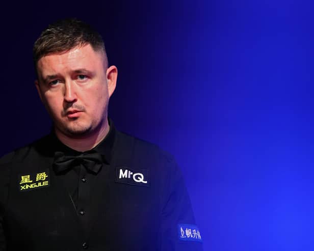 Kyren Wilson was left to rue a missed opportunity as he lost 6-5 to Judd Trump in the Masters at Alexandra Palace (Picture: Alex Pantling/Getty Images)