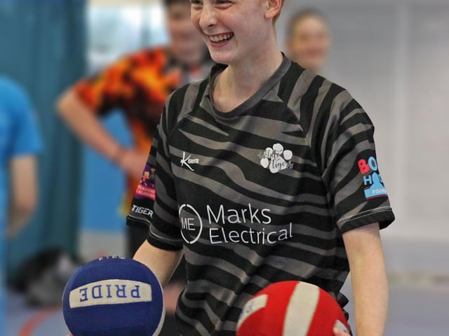 Victoria in action.