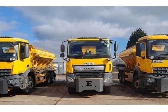 Gritters ready for the cold snap