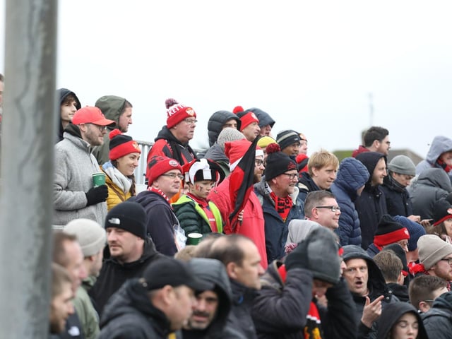 Kettering Town FC's second round FA Cup tie