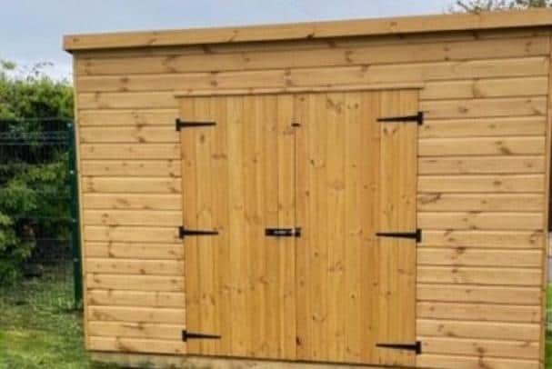 Woodford 'Sharing Shed' generously donated by AJ Sectional Buildings in Wellingborough