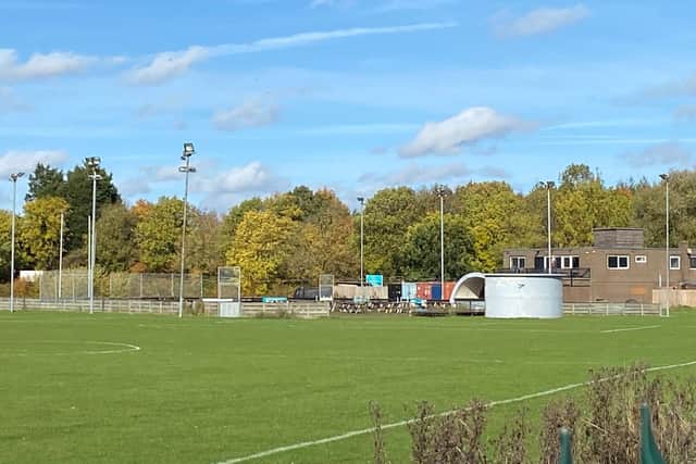 The Corby Rugby Club site at Rockingham Triangle