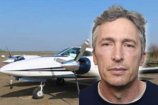 Richard Charles Styles, who flew four Albanians into Corby in a light aircraft. Image: NCA / NW