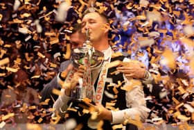 Kyren Wilson won the Cazoo World Snooker Championship in Sheffield on May 6
