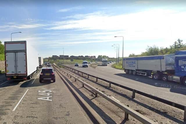 Months of roadworks on the A45 near Wellingborough will soon come to an end