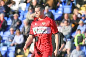 Academy prospect George Herbert is part of manager Lee Glover's plans at Kettering Town this season. Picture by Peter Short