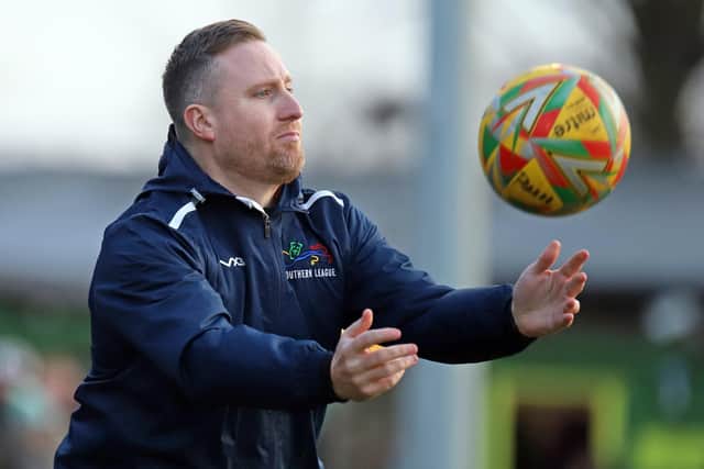 Jim Le Masurier has returned to his assistant manager role at Kettering Town after a three-month stint as boss (Picture: Peter Short)