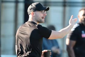 Wellingborough Town manager Jake Stone (Picture Rob Webb)