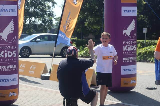 Determined youngsters conquer Kids of Steel 2024