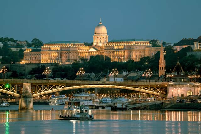 Buda Castle dominates the stunning city of Budapest