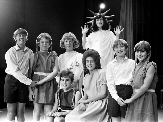1982 KETTERING GANG SHOW Retro Christmas pictures from the 1980s:Christmas in the 1980s